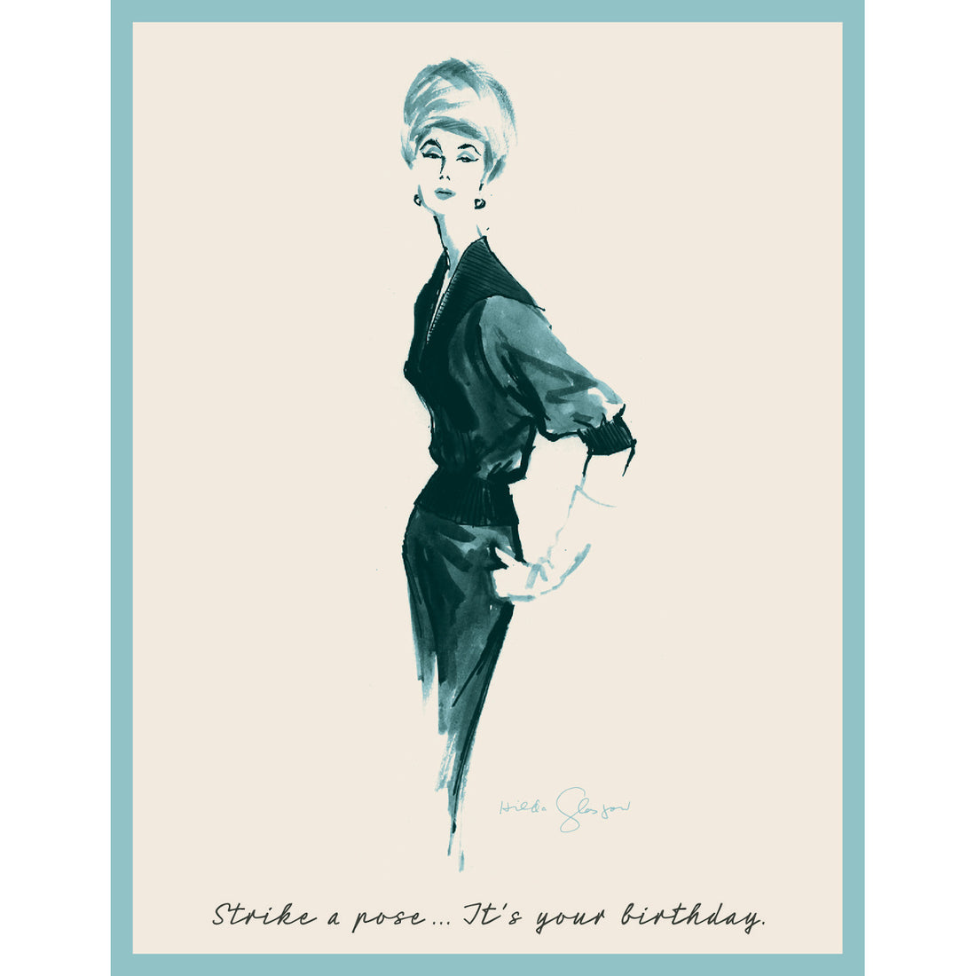 Hilda Glasgow "Marlene" Card