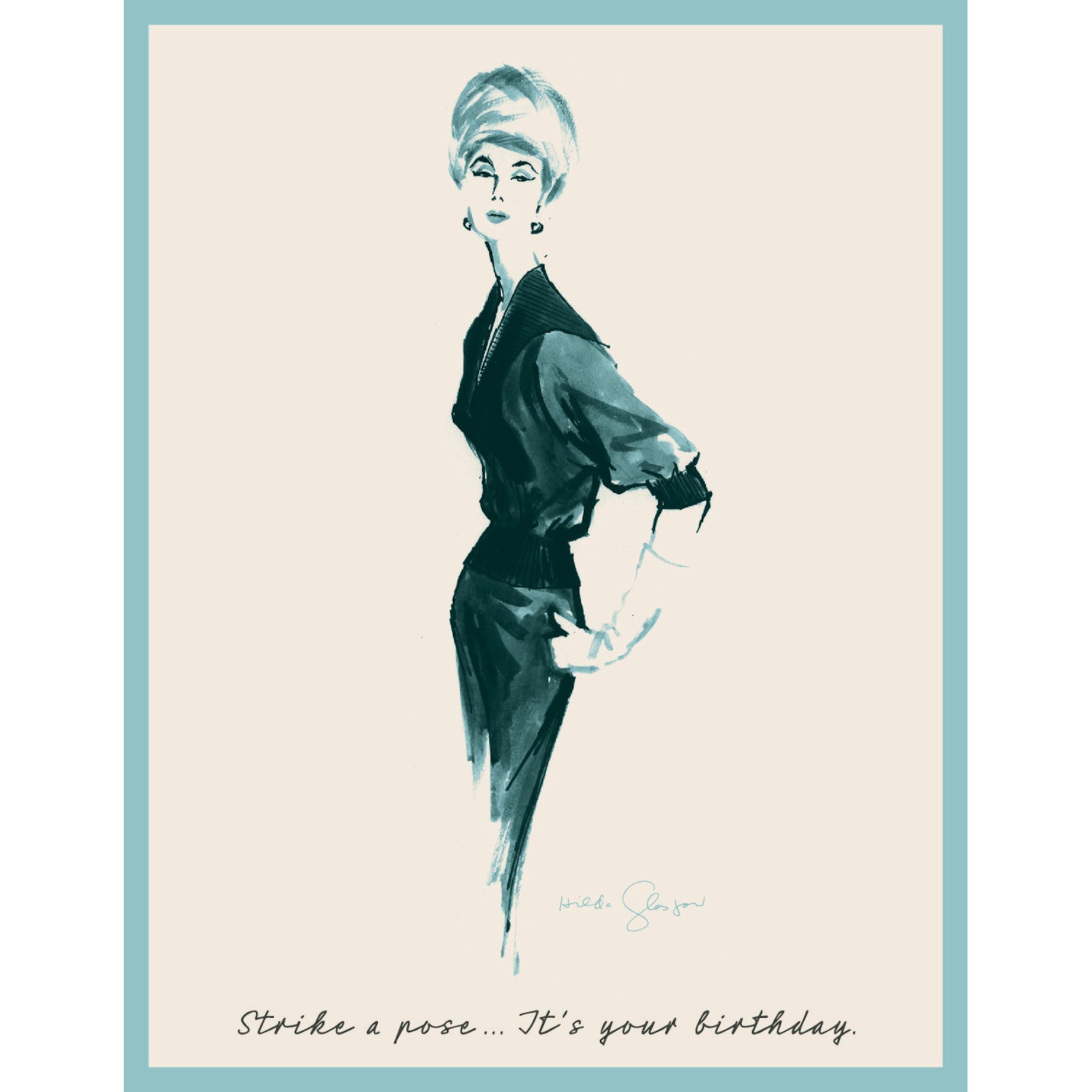 Hilda Glasgow &quot;Marlene&quot; Card