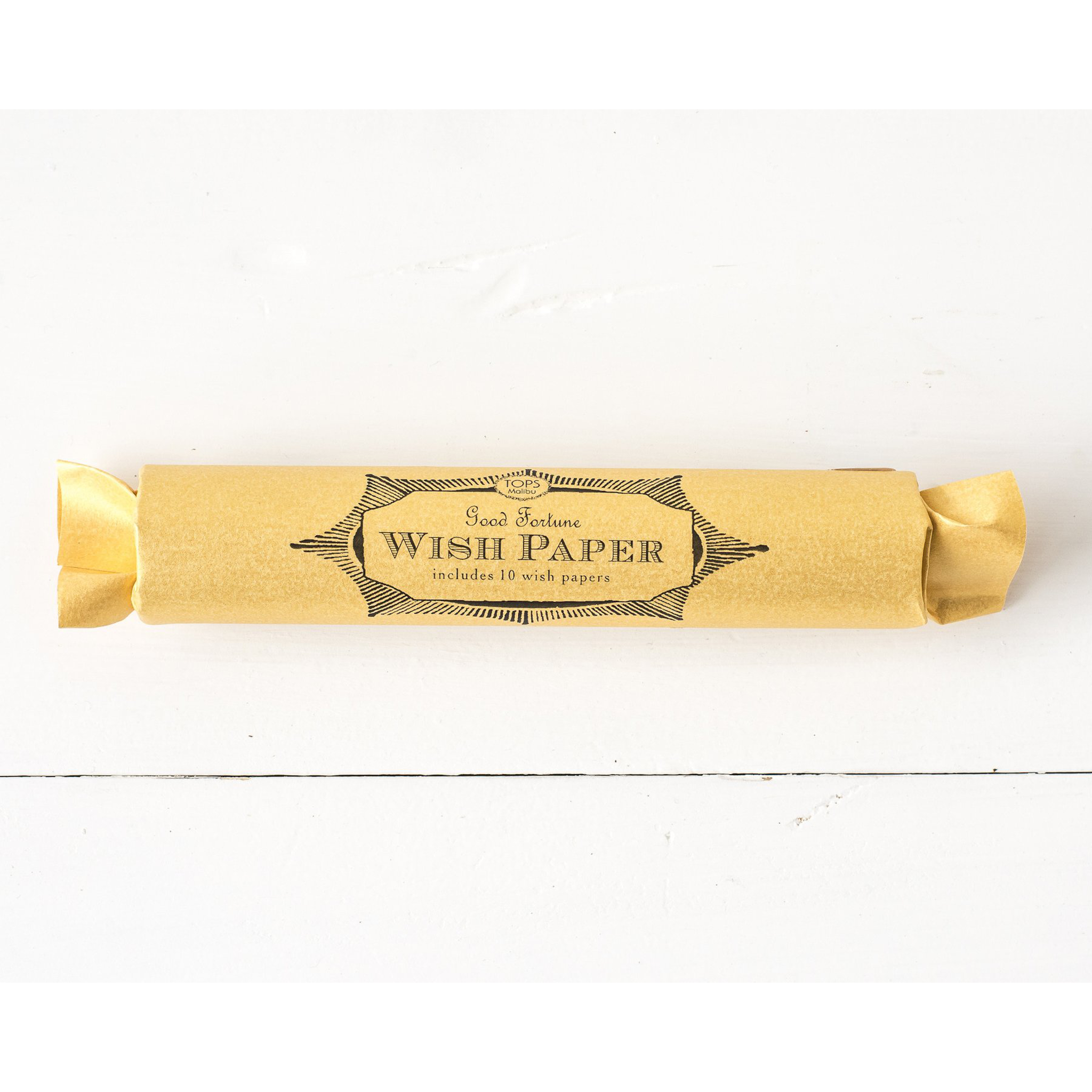 A roll of  Tops Malibu Wish Papers on a white background.