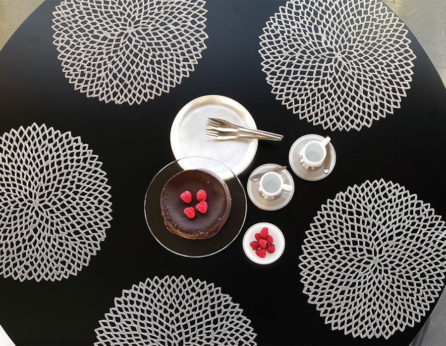 Pressed Dahlia Placemat