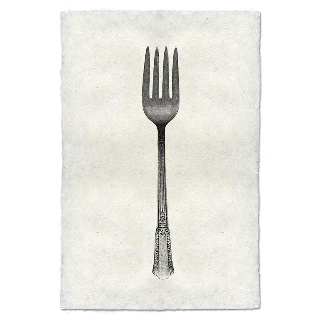 Vintage Fork Art Print