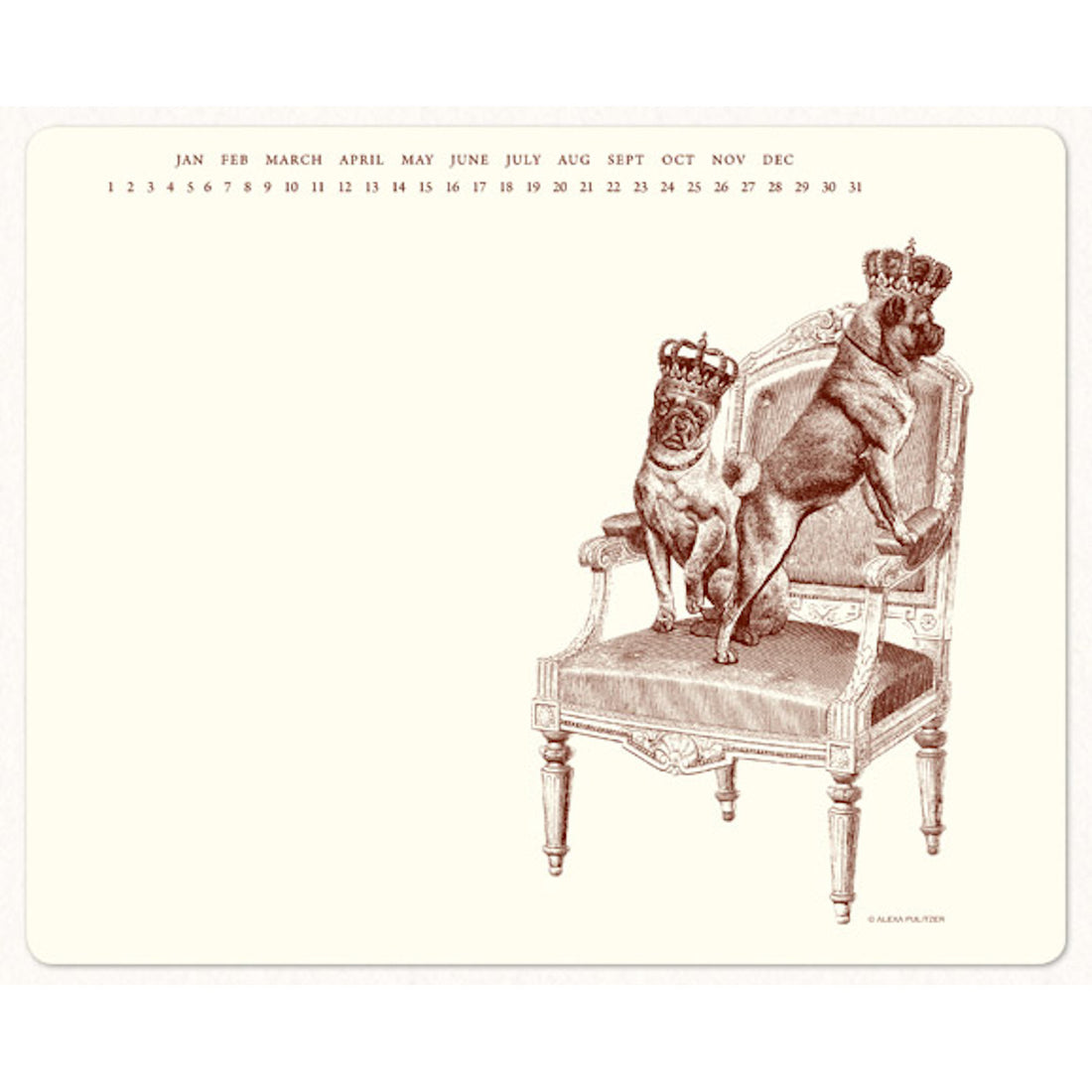 French Royalty Mousepad