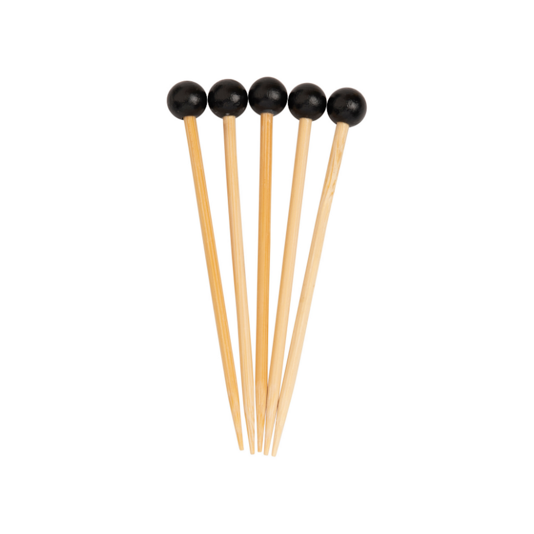 Small Black Party Pick