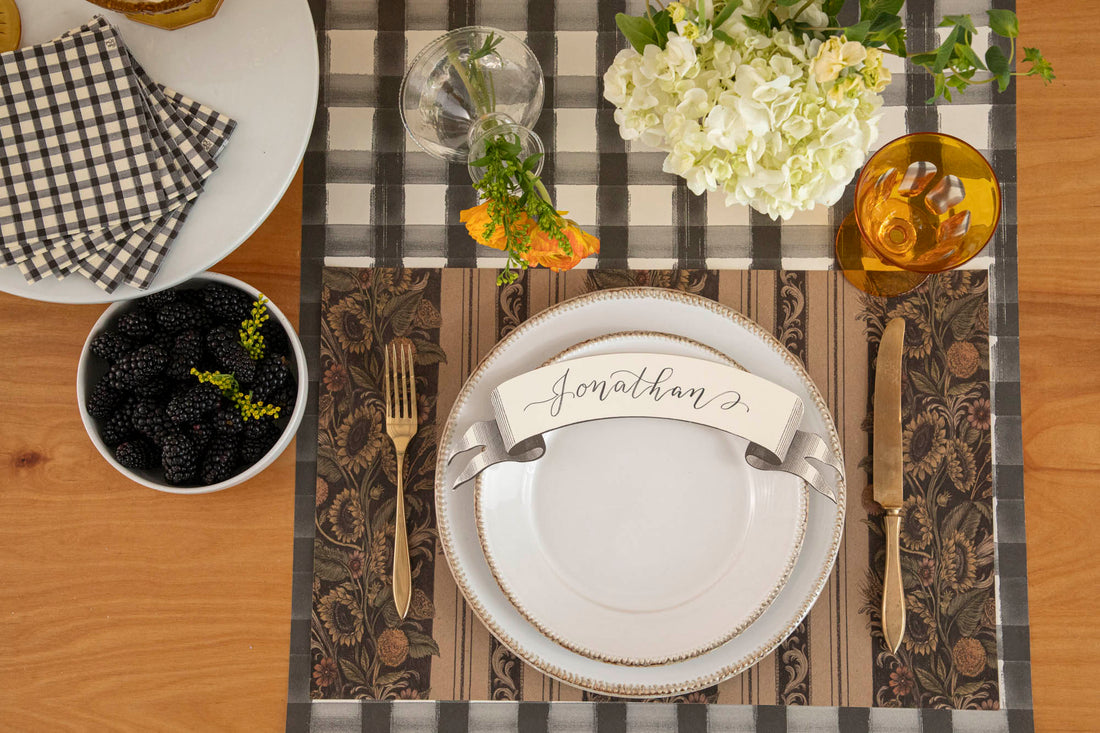 Vintage Sunflower Stripe Story