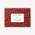 A red and black rectangular True Crime Trivia game box with a white label from Chronicle Books.
