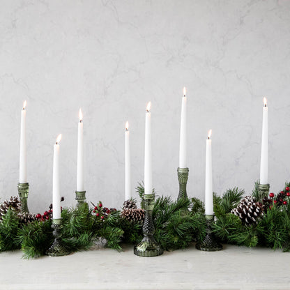 Vintage Green Candlestick