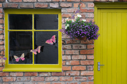 Colorful Butterflies Garland by East End Press. 