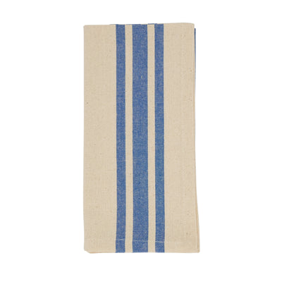 French Blue Striped Napkin