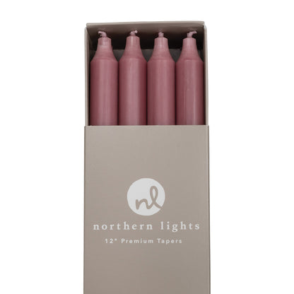 Rosewood 12&quot; Taper Candle