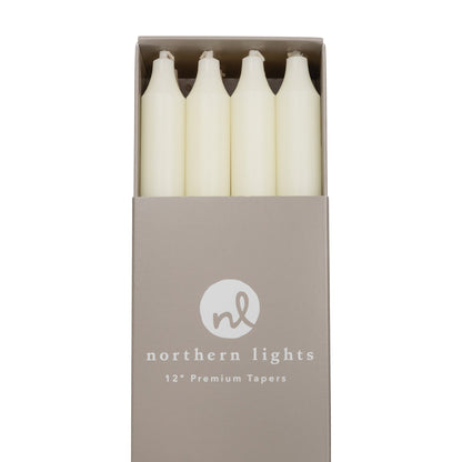 Ivory 12&quot; Taper Candle