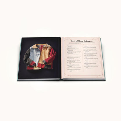 Two hardcover books titled &quot;Songteller: My Life in Lyrics&quot; by Dolly Parton, displayed with the front cover and spine visible, featuring images and text related to Dolly Parton&