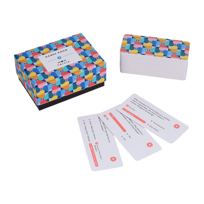 Mom Trivia Game by Games Room with sample cards.