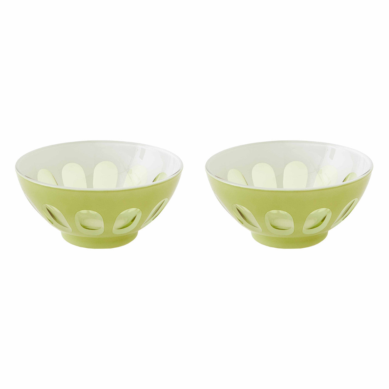 Rialto Pale Sage Glass Bowl