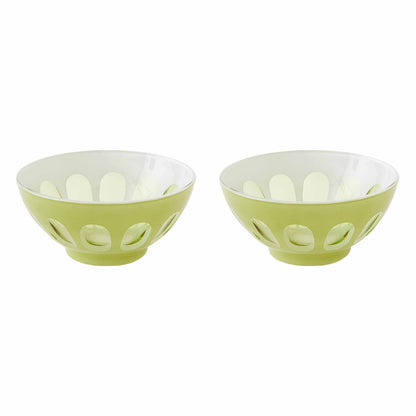 Rialto Pale Sage Glass Bowl