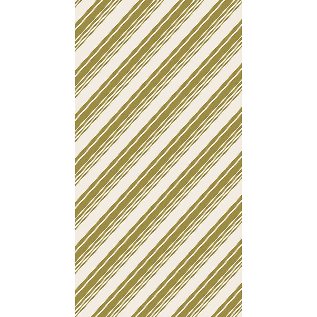 Gold Peppermint Stripe Guest Napkins