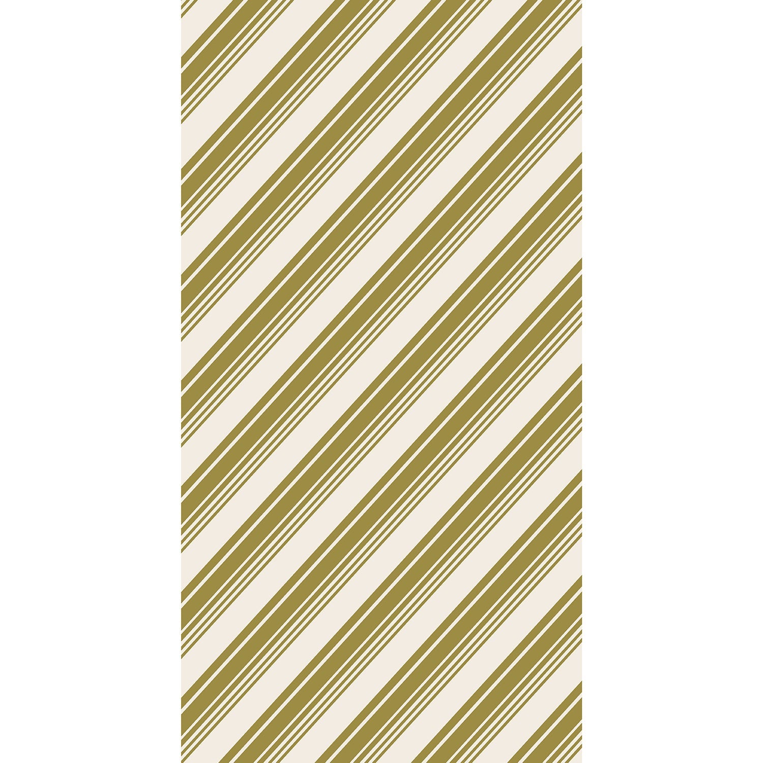 Gold Peppermint Stripe Guest Napkins