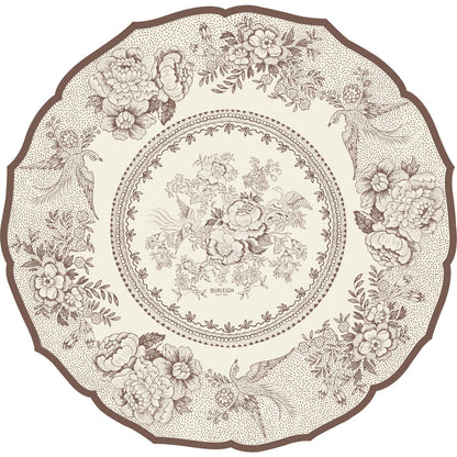 Die-cut Brown Asiatic Pheasants Placemat