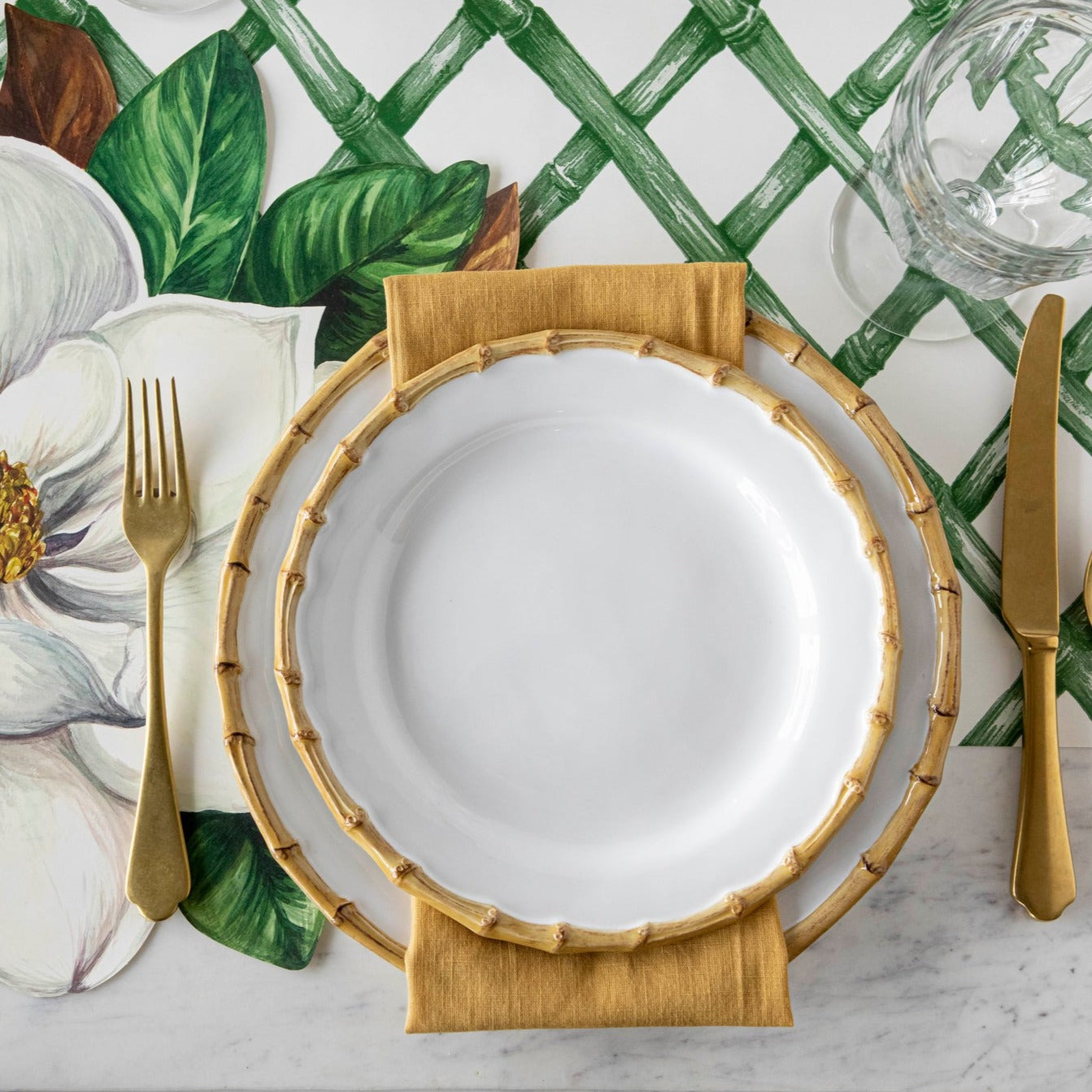 Juliska Classic Natural Bamboo Dinnerware