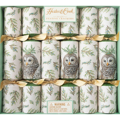 Winter Owls Crackers