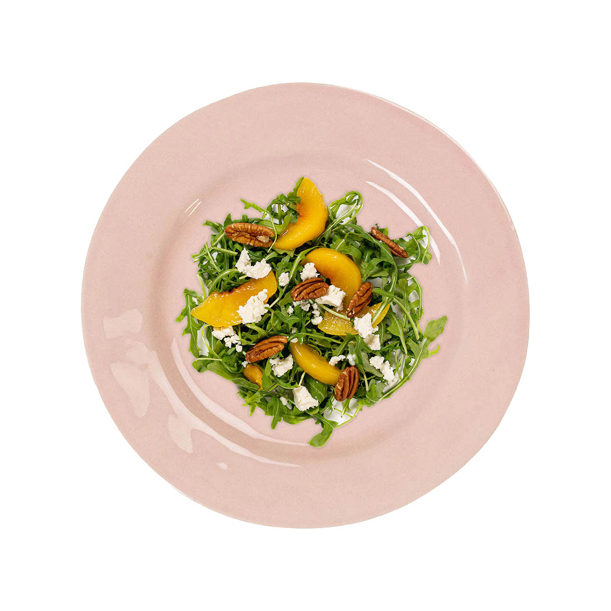 Juliska Puro Salad Plate in Blush. 
