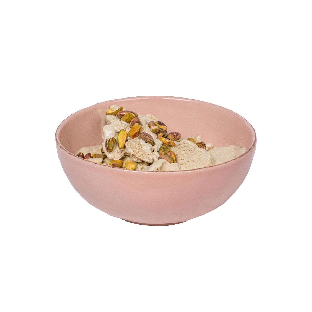 Juliska Puro Ice Cream Bowl in Blush. 