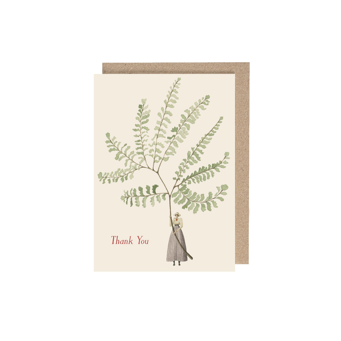Fabulous Fern 2 (Thank You) Greeting Card