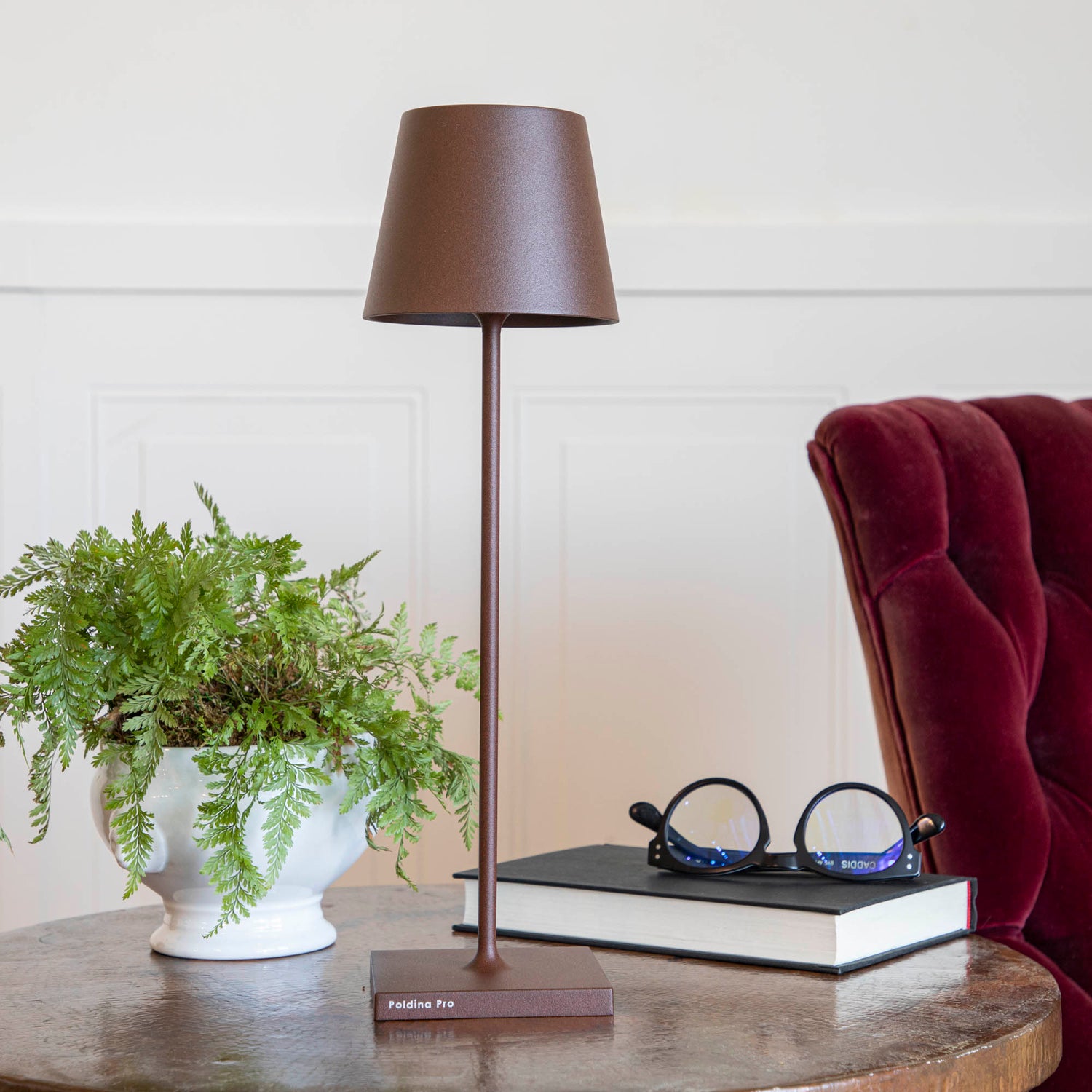 Rust Cordless Lamp
