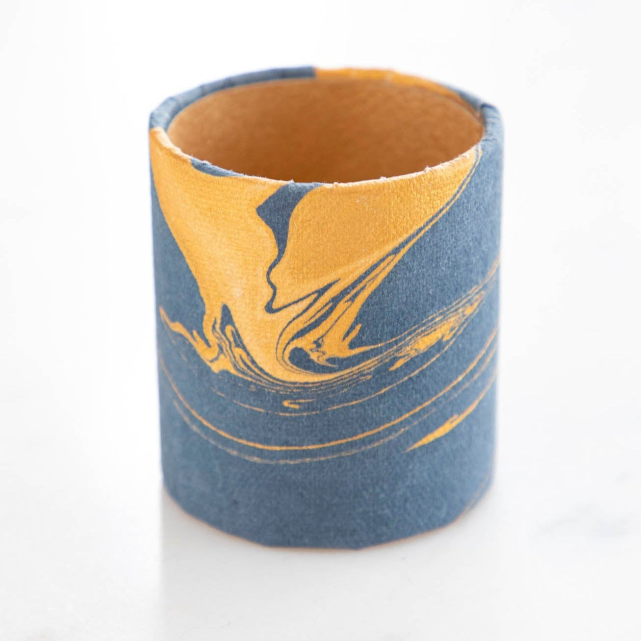 Vein Marbled Napkin Rings Set of 4