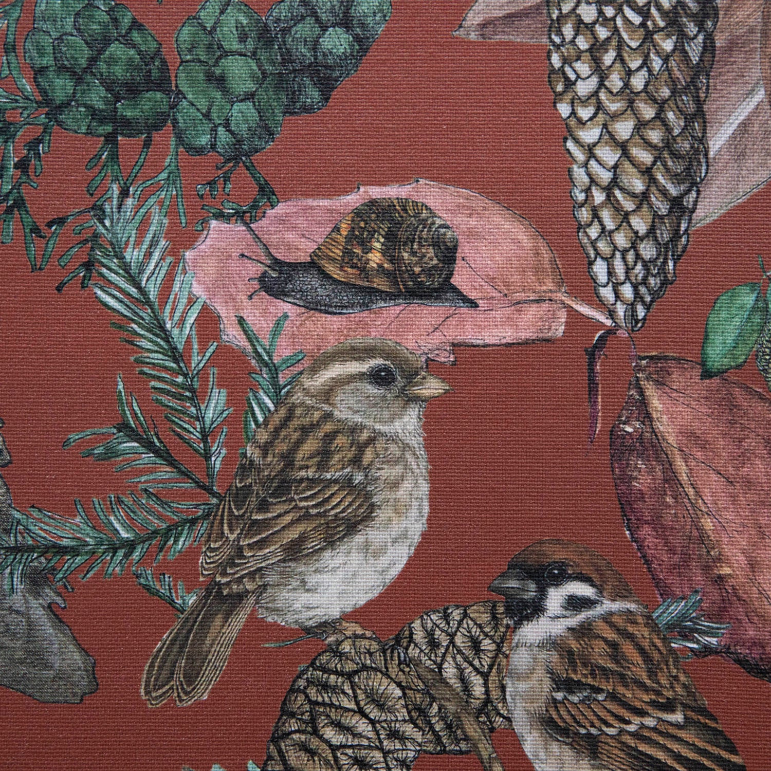 Italian Bird &amp; Floral Placemat, Sold Individually