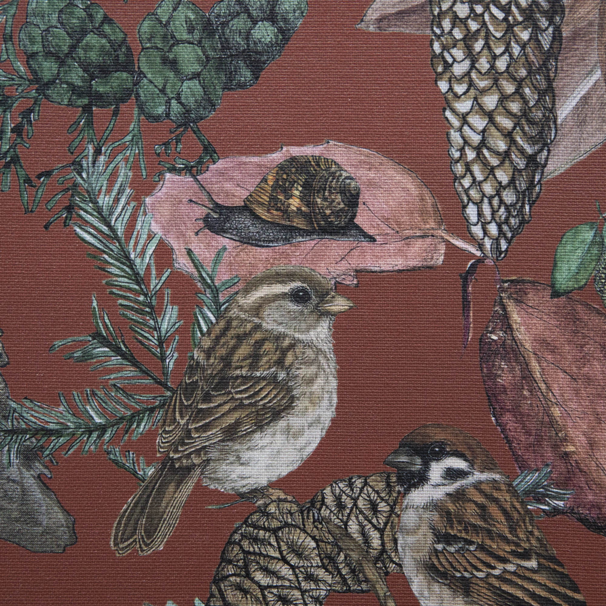 Italian Bird &amp; Floral Placemat, Sold Individually