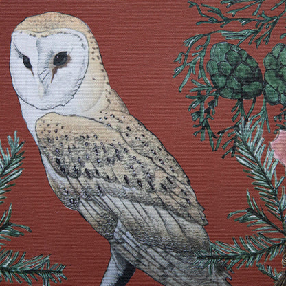 Italian Bird &amp; Floral Placemat, Sold Individually