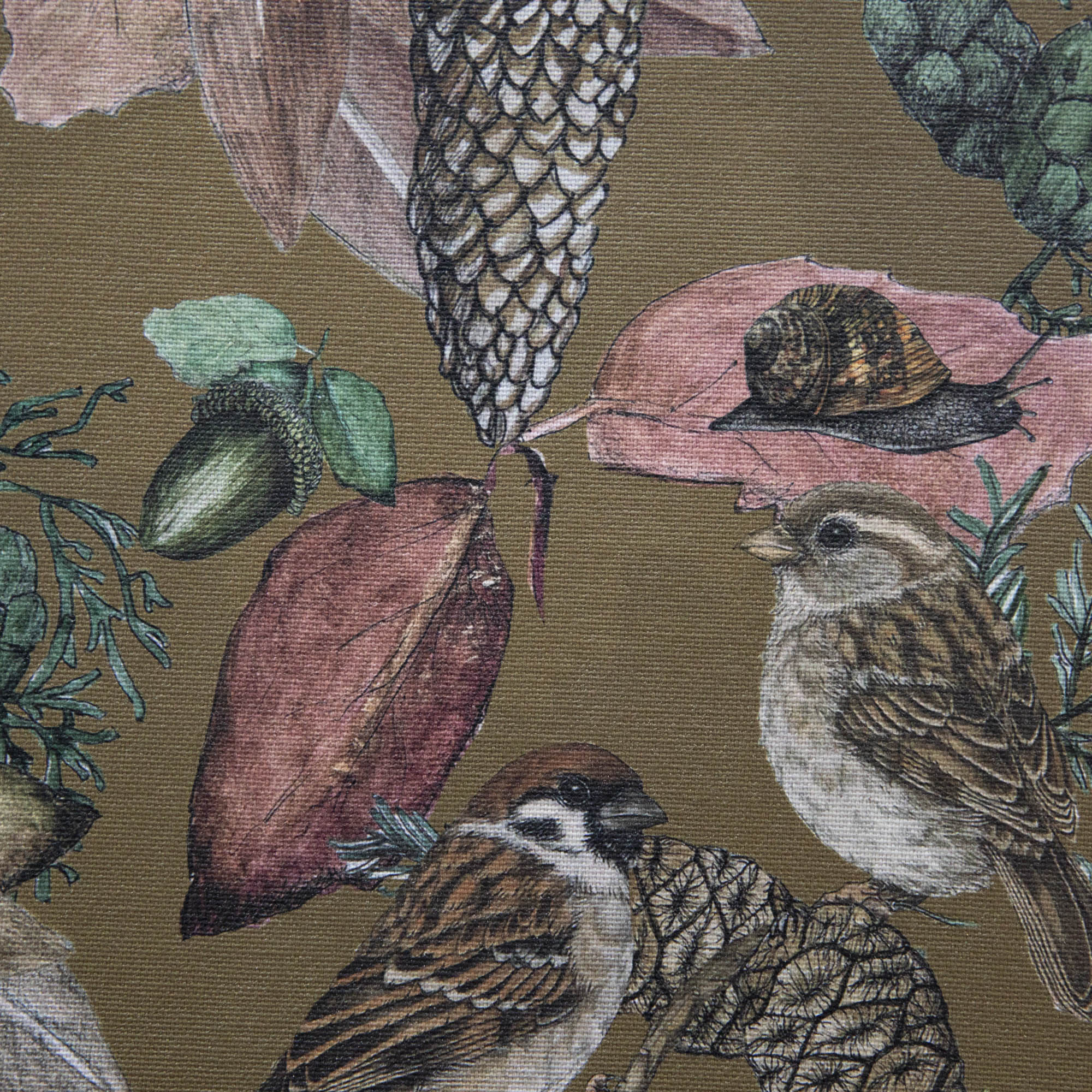 Italian Bird &amp; Floral Placemat, Sold Individually