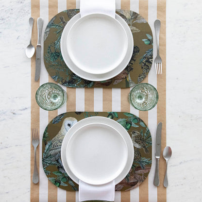 Italian Bird &amp; Floral Placemat, Sold Individually