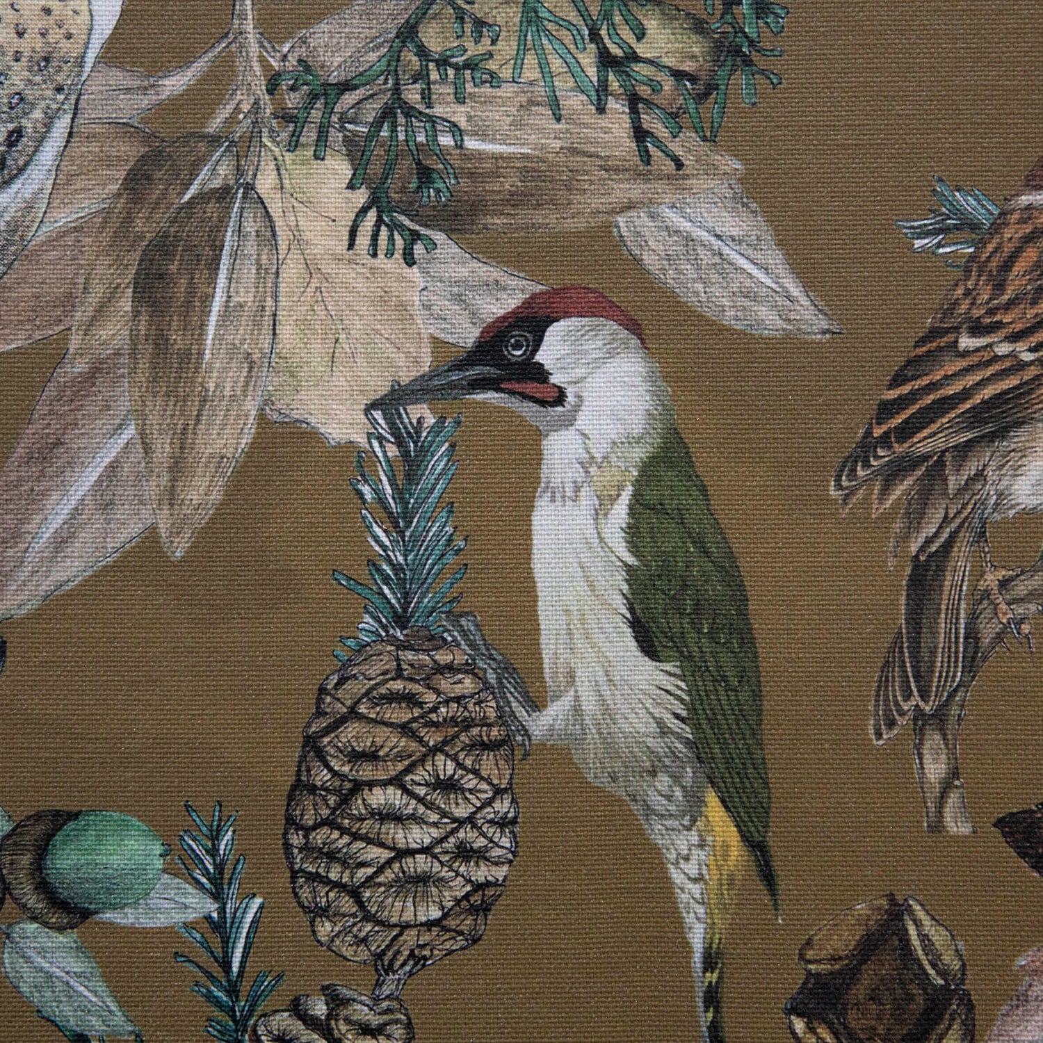 Italian Bird &amp; Floral Placemat, Sold Individually