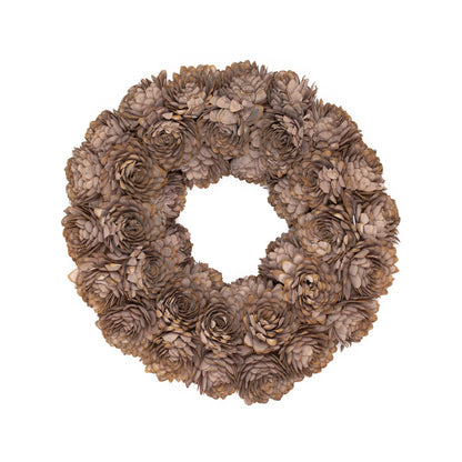 Blush Shola Almond Flower Wreath
