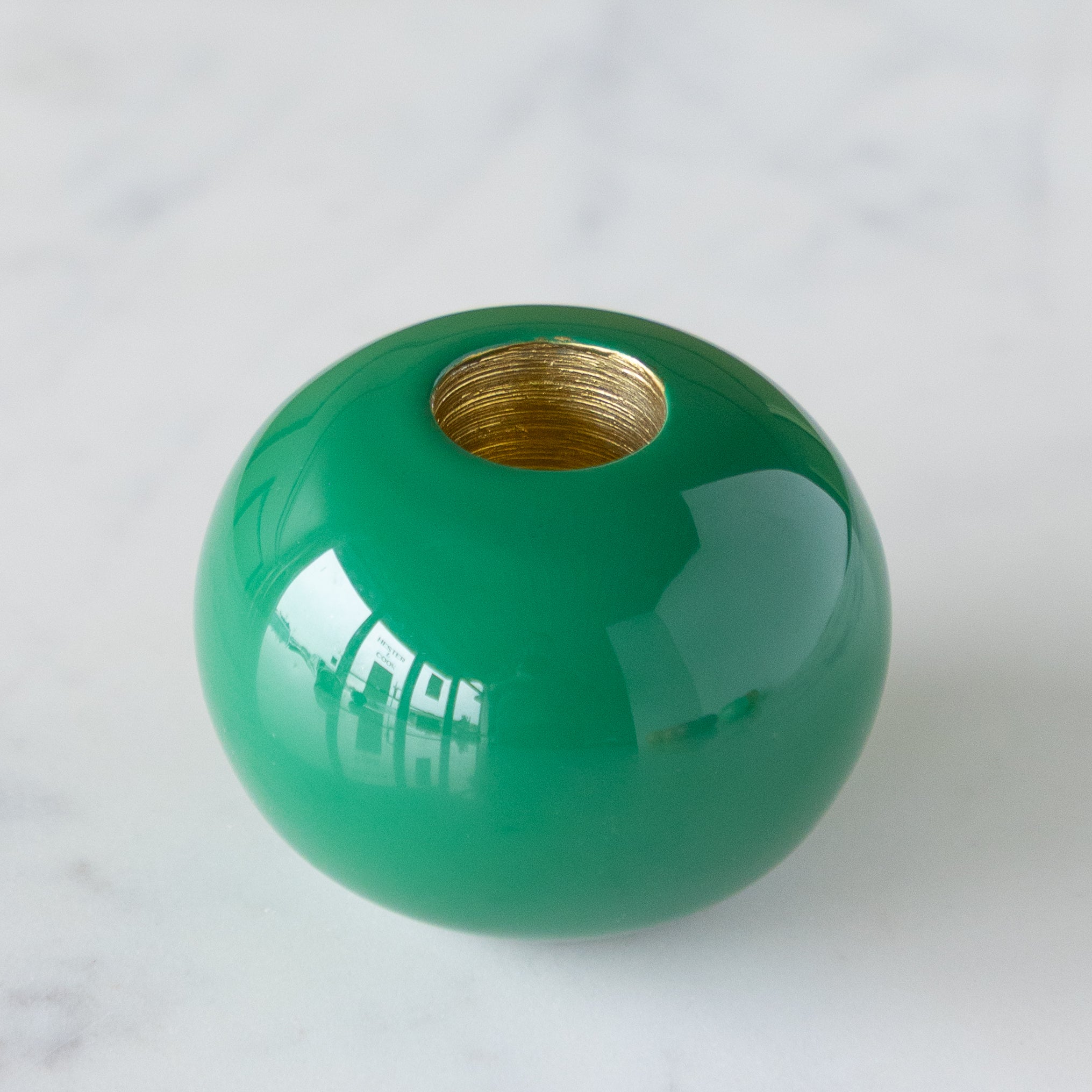 Enamel Ball Candle Holder