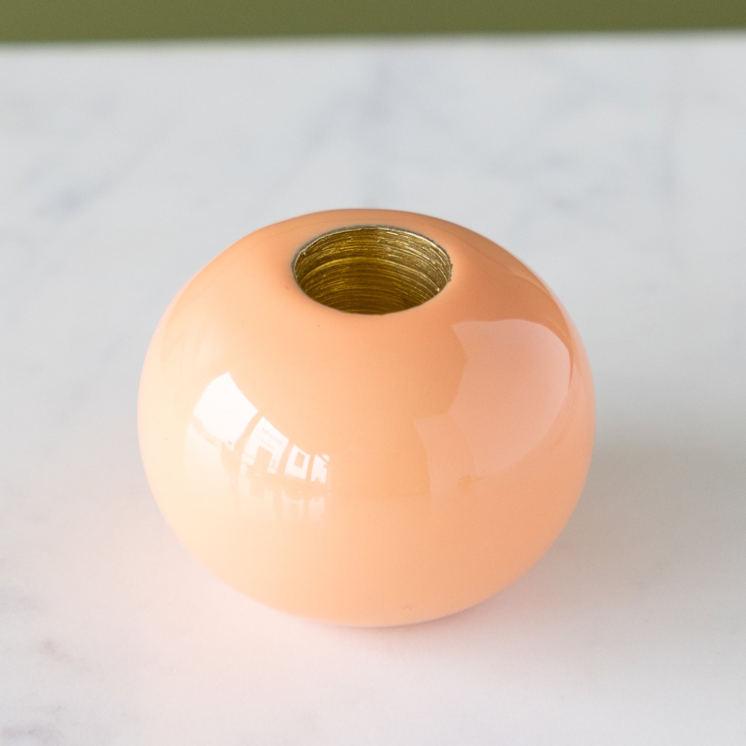 Enamel Ball Candle Holder