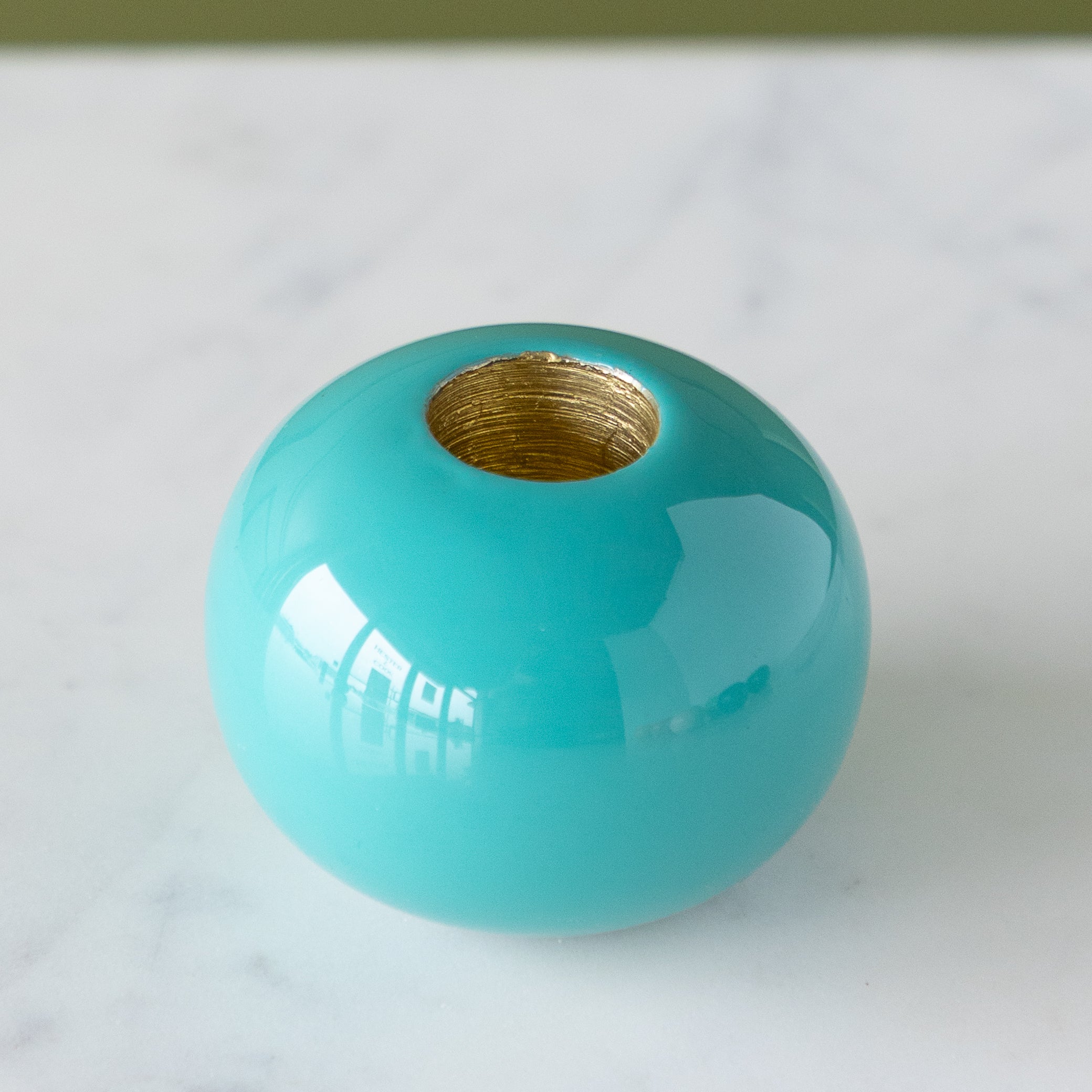 Enamel Ball Candle Holder