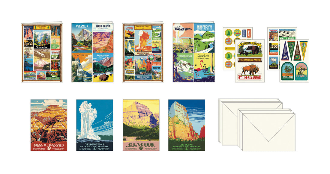 National Parks Stationery Set