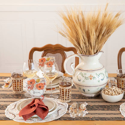 Vintage Sunflower Stripe Runner
