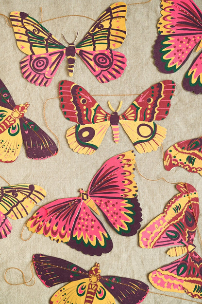 Colorful Butterflies Garland by East End Press. 