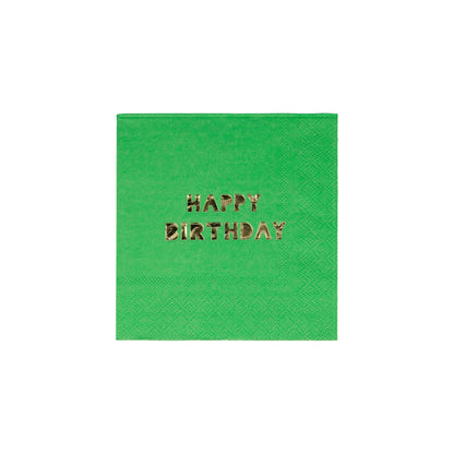 Happy Birthday Small Napkins
