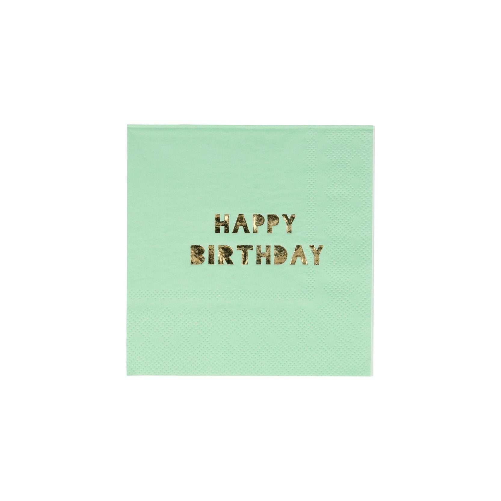 Happy Birthday Small Napkins