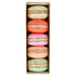 Four Ladurée Paris Macaron Surprise Balls in a box, created by Meri Meri, on a white background.