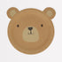 Bear shaped plate by Meri Meri. 