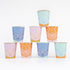 Meri Meri Western Bandana Cups in assorted colors. 