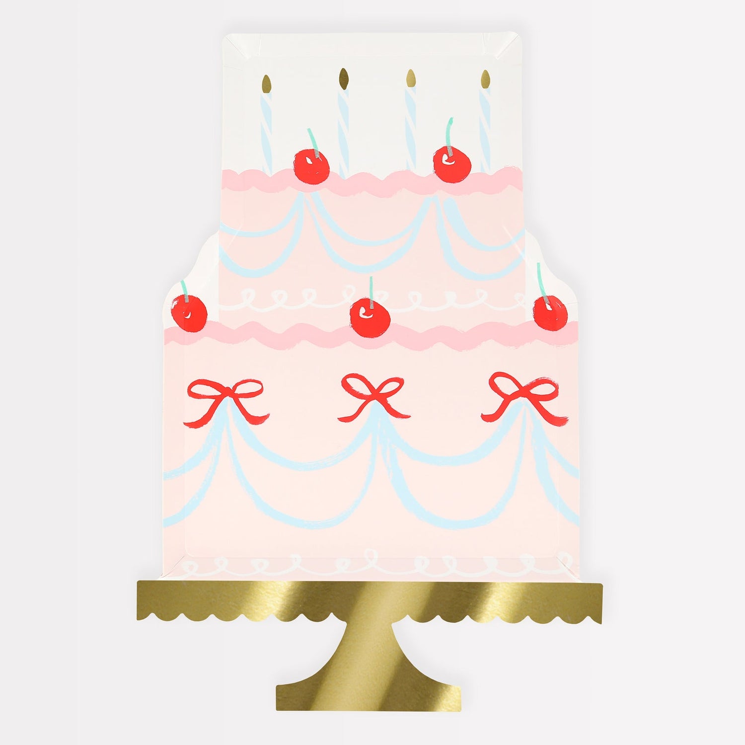 Fancy Cake Shaped Plates by Meri Meri. 