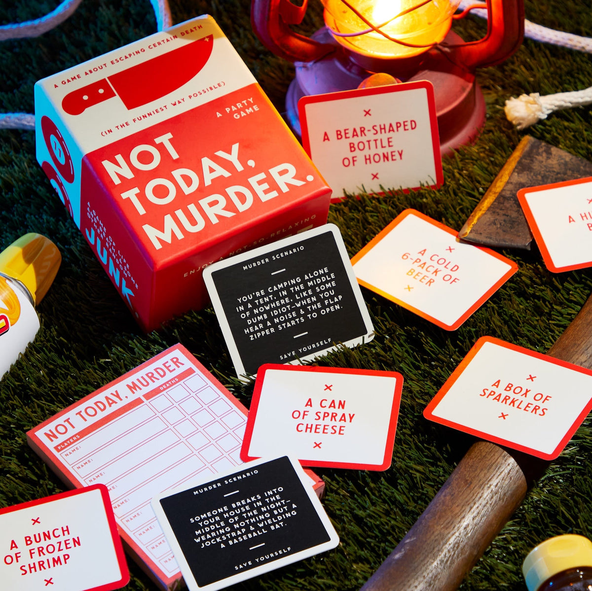 Not today, Murder game by Brass Monkey. 
