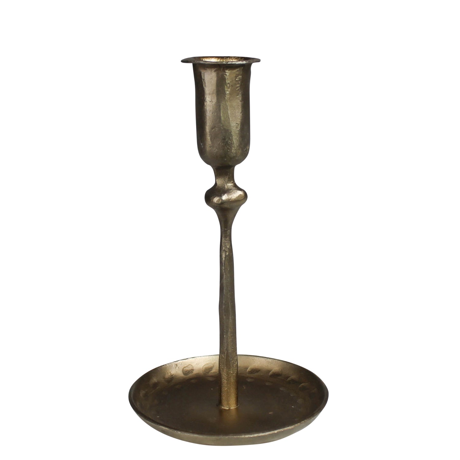 Percy Candlestick Brass Plated