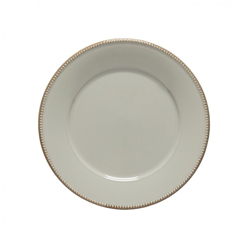 Luzia Ash Grey Round Dinnerware